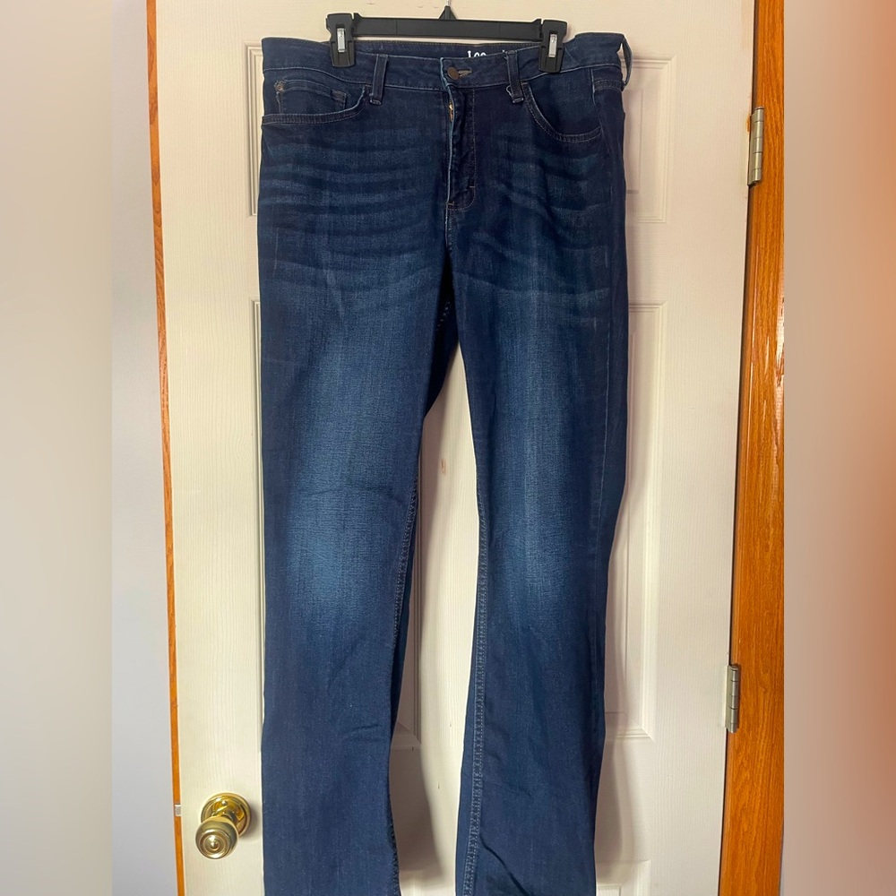 Lee Riders Midrise Bootcut Black Jeans Size 16L